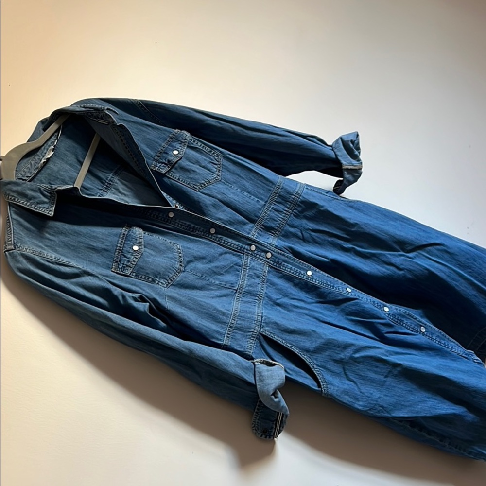 Boden denim shirt dress. NWOT.